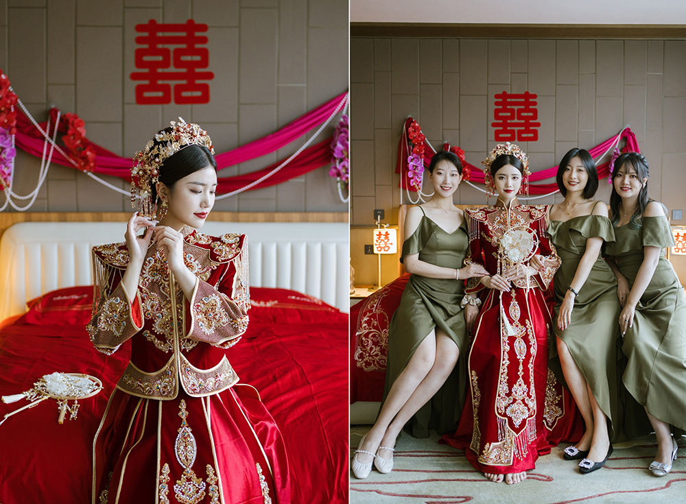 润尚美妆造型,新娘跟妆,时尚新娘造型,婚礼造型