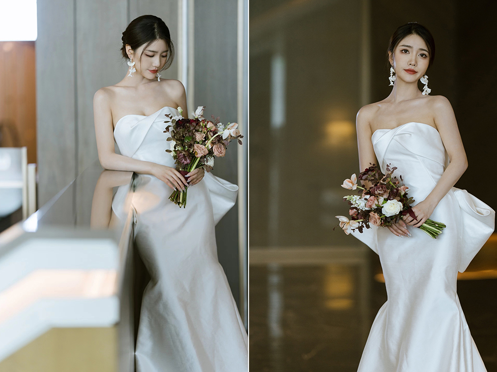 润尚美妆造型,新娘跟妆,时尚新娘造型,婚礼造型