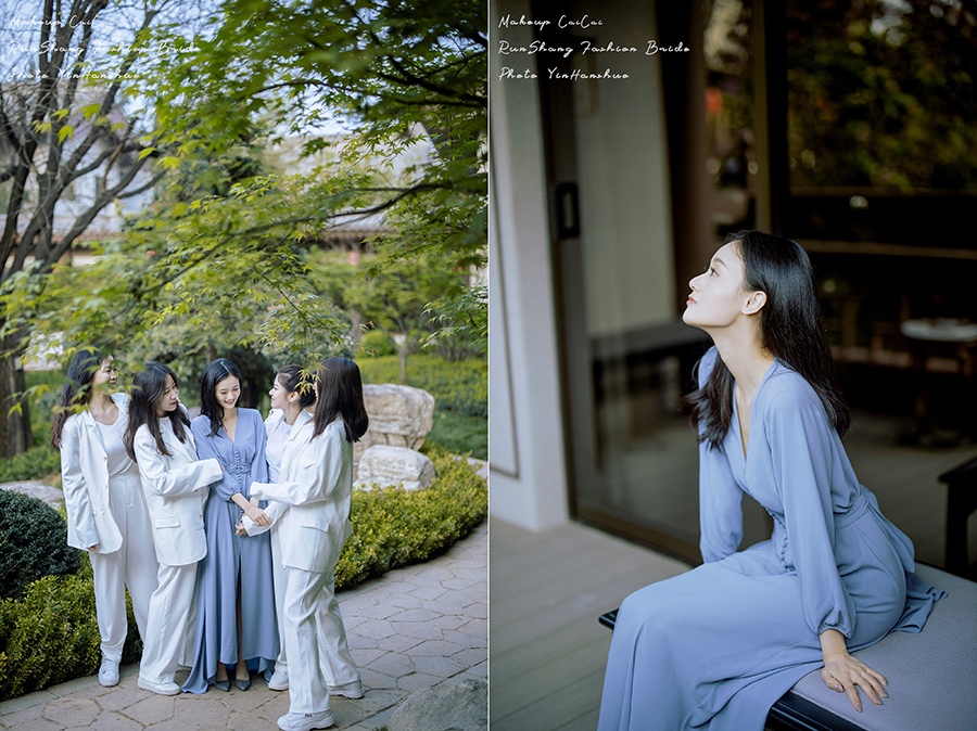 润尚美妆造型,新娘跟妆,时尚新娘造型,婚礼造型