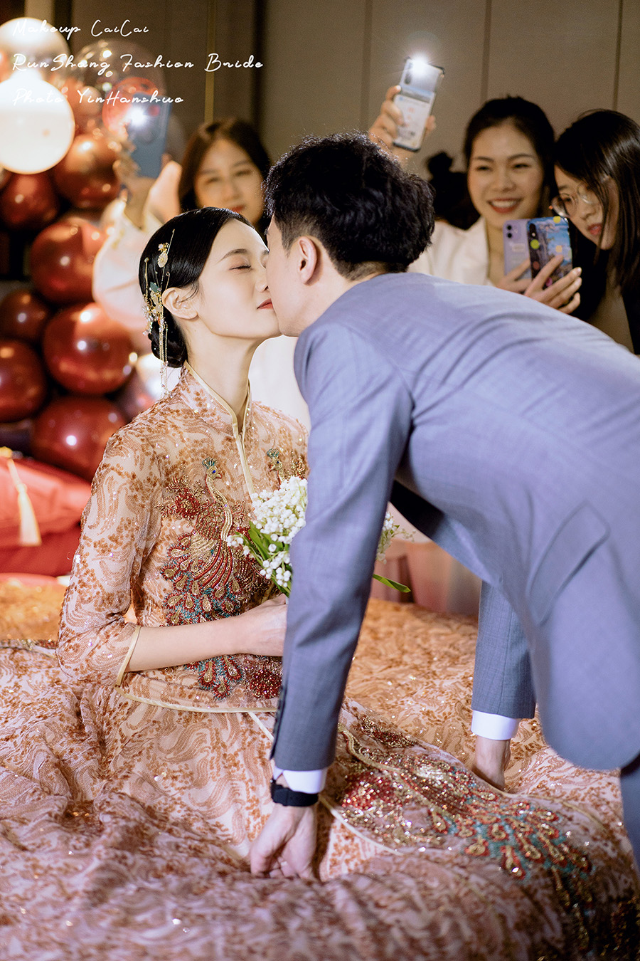 润尚美妆造型,新娘跟妆,时尚新娘造型,婚礼造型