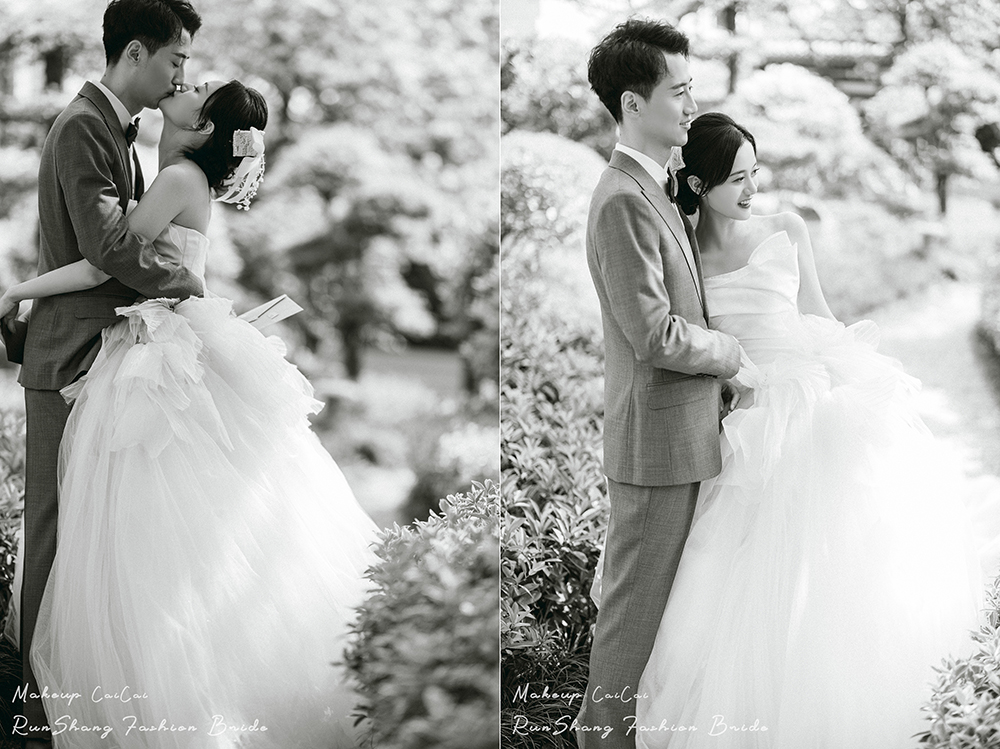 润尚美妆造型,新娘跟妆,时尚新娘造型,婚礼造型