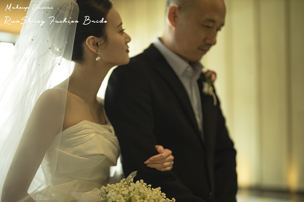 润尚美妆造型,新娘跟妆,时尚新娘造型,婚礼造型