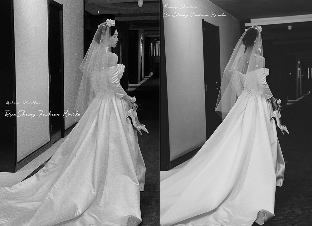 润尚美妆造型,新娘跟妆,时尚新娘造型,婚礼造型