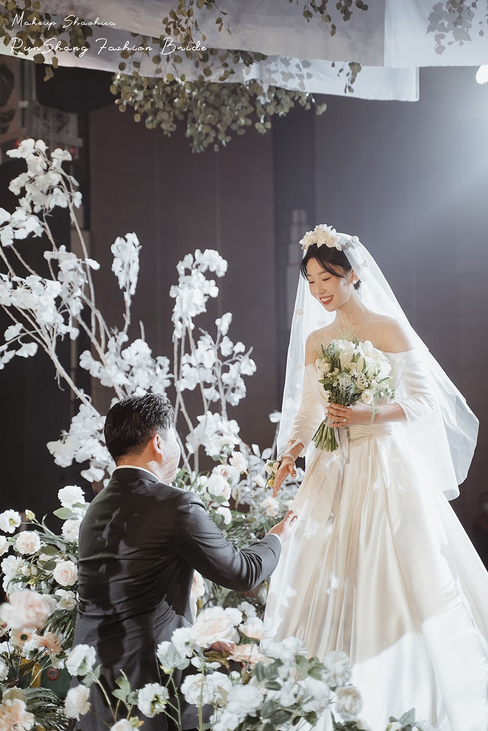 润尚美妆造型,新娘跟妆,时尚新娘造型,婚礼造型