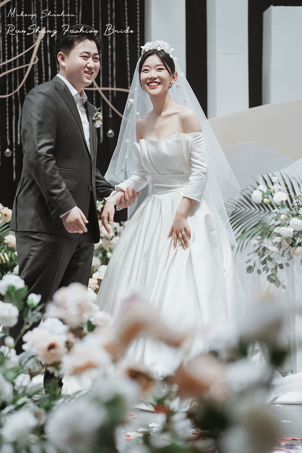 润尚美妆造型,新娘跟妆,时尚新娘造型,婚礼造型