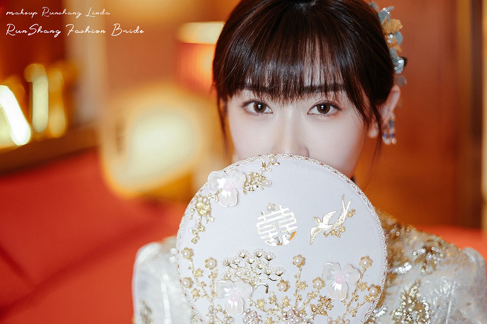 润尚美妆造型,新娘跟妆,时尚新娘造型,婚礼造型