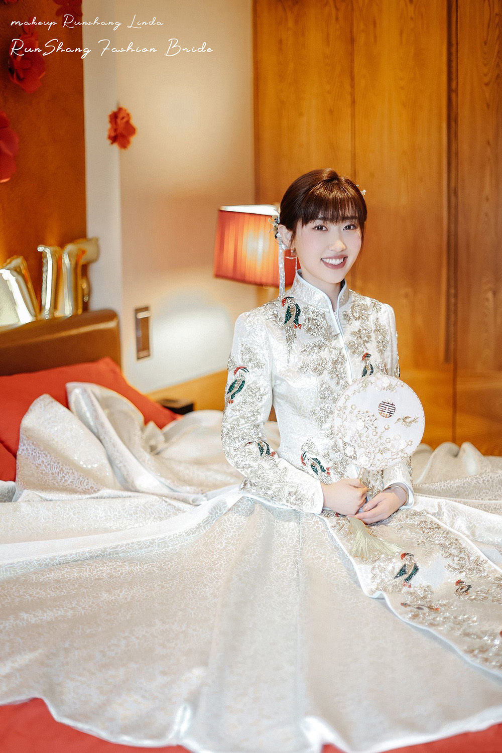 润尚美妆造型,新娘跟妆,时尚新娘造型,婚礼造型