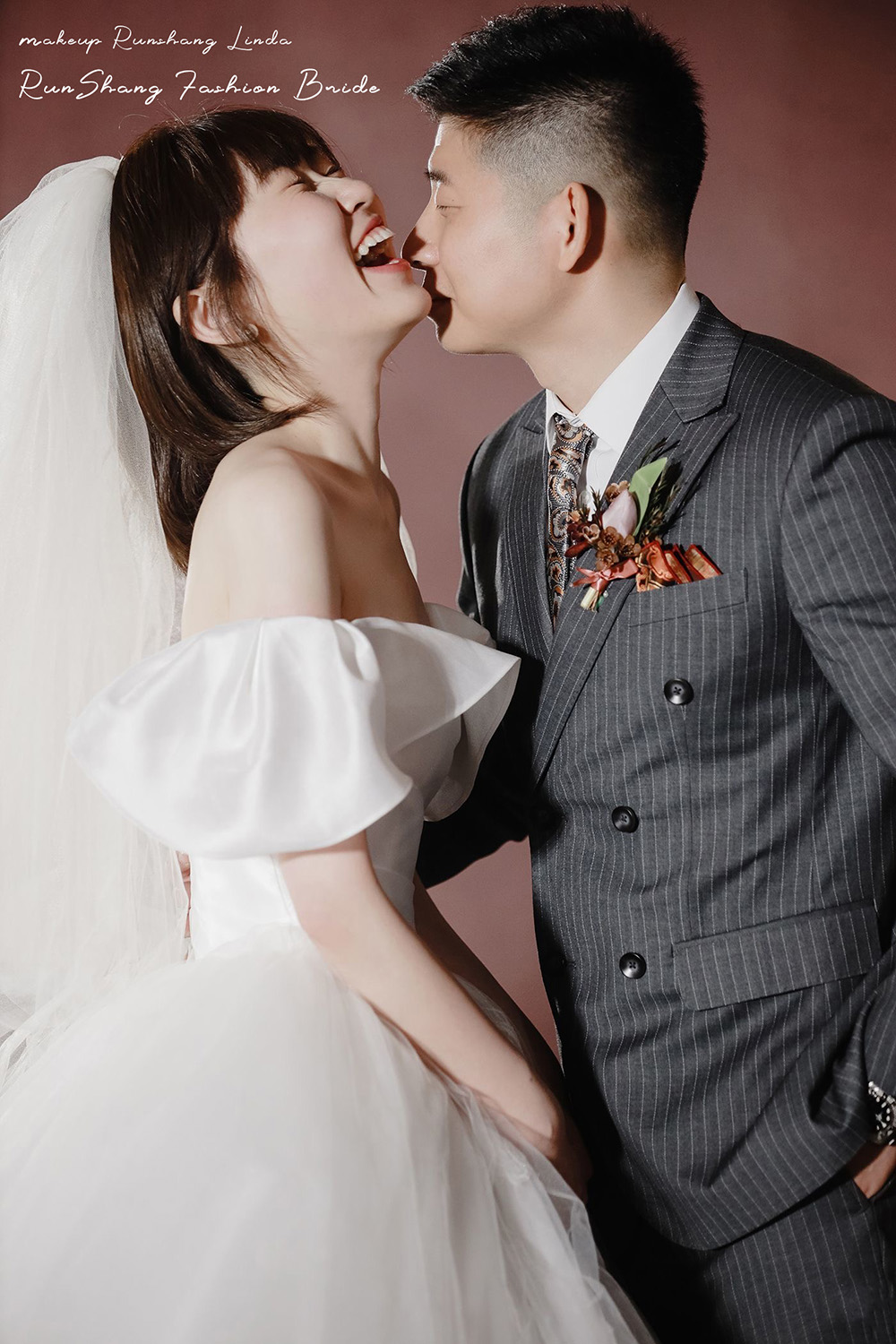 润尚美妆造型,新娘跟妆,时尚新娘造型,婚礼造型