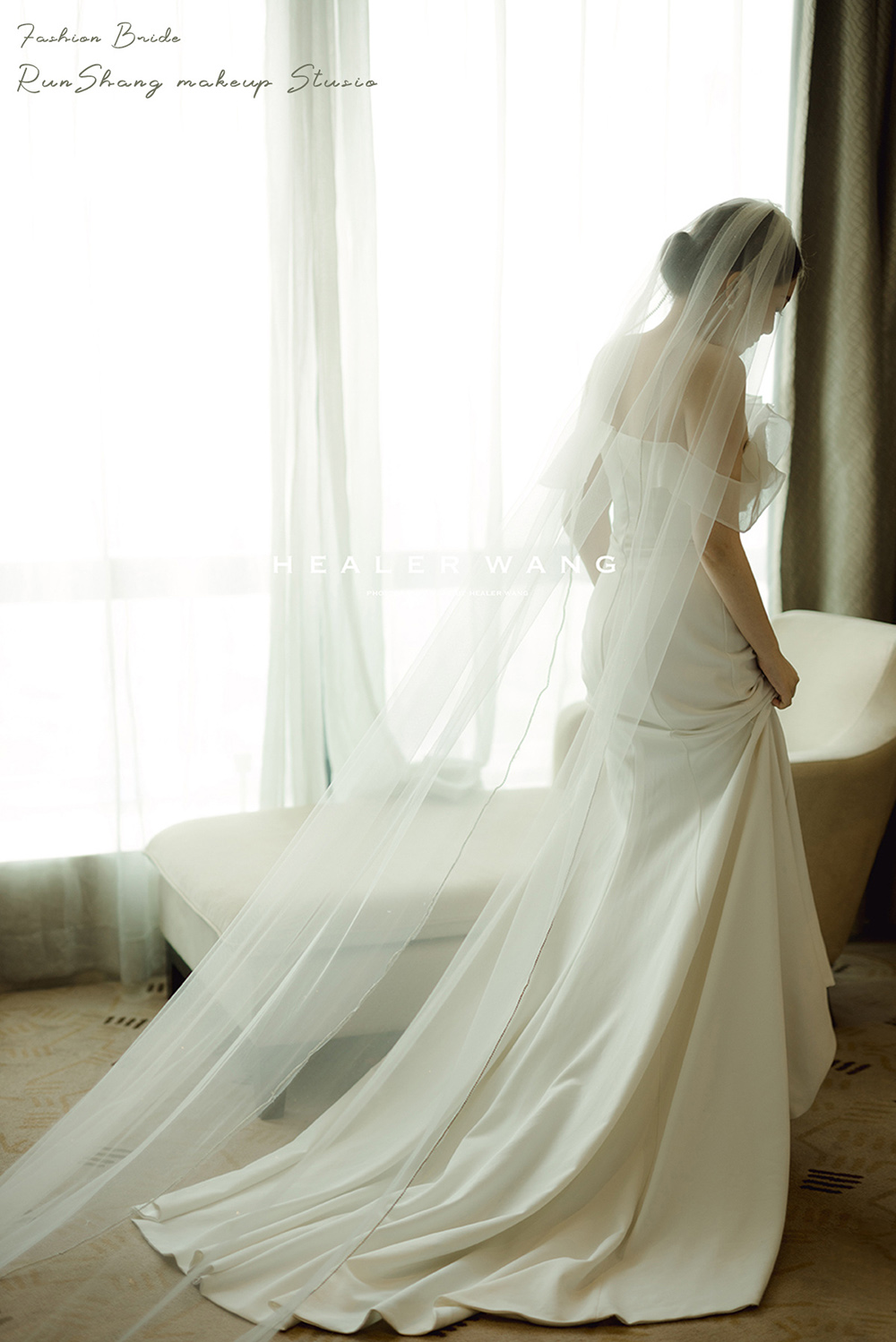 润尚美妆造型,新娘跟妆,时尚新娘造型,婚礼造型