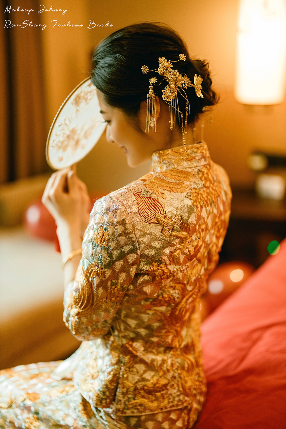 润尚美妆造型,新娘跟妆,时尚新娘造型,婚礼造型