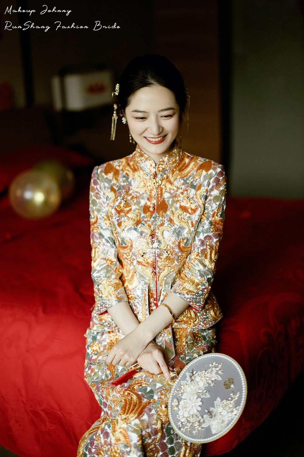 润尚美妆造型,新娘跟妆,时尚新娘造型,婚礼造型