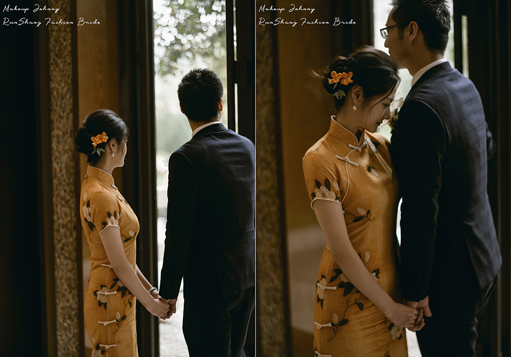 润尚美妆造型,新娘跟妆,时尚新娘造型,婚礼造型