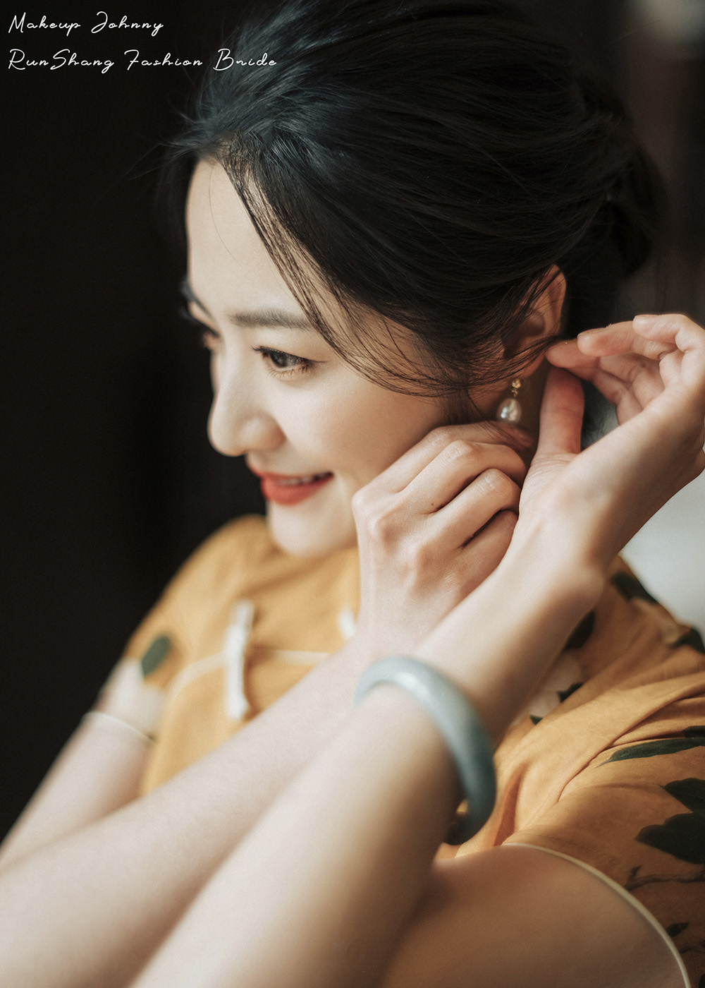 润尚美妆造型,新娘跟妆,时尚新娘造型,婚礼造型