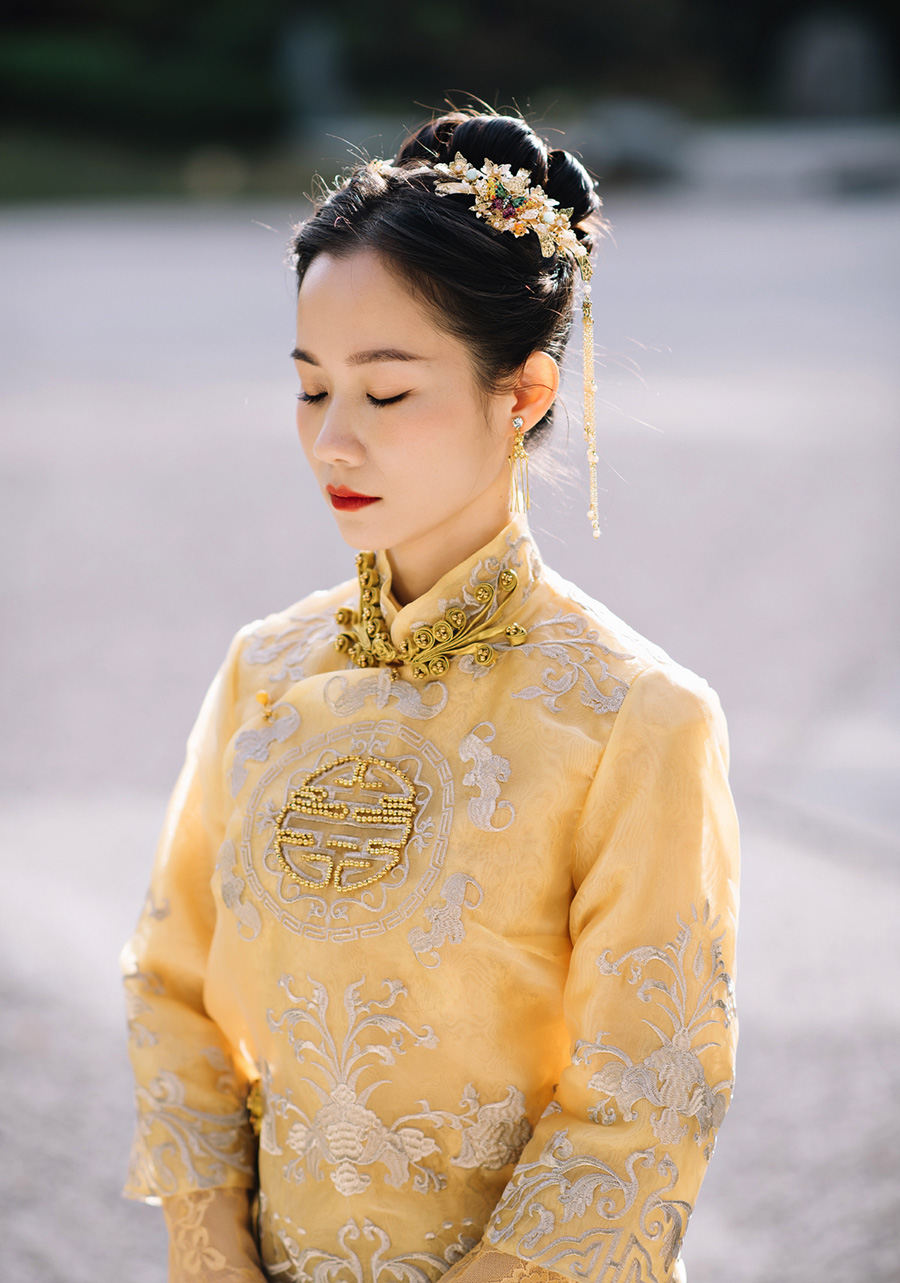 润尚美妆造型,新娘跟妆,时尚新娘造型,婚礼造型,试妆照