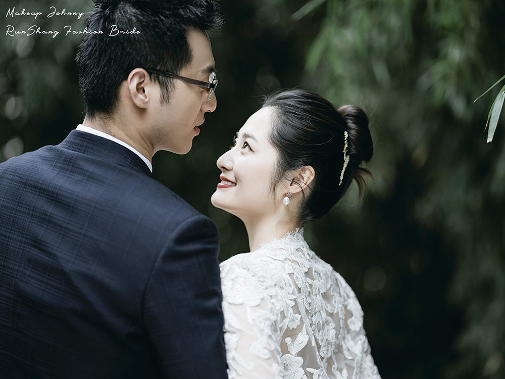 润尚美妆造型,新娘跟妆,时尚新娘造型,婚礼造型