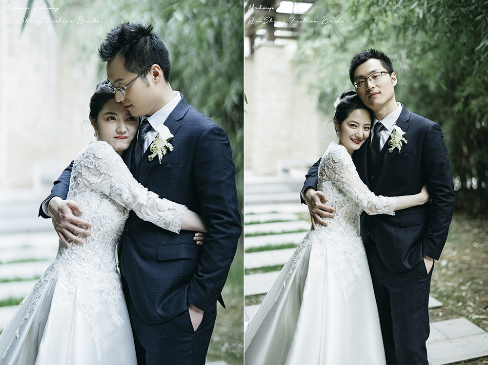 润尚美妆造型,新娘跟妆,时尚新娘造型,婚礼造型