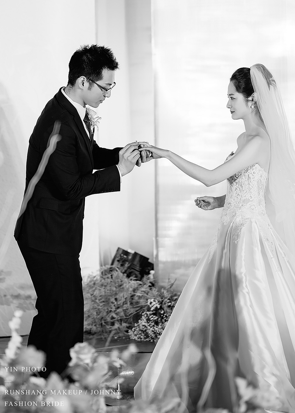 润尚美妆造型,新娘跟妆,时尚新娘造型,婚礼造型