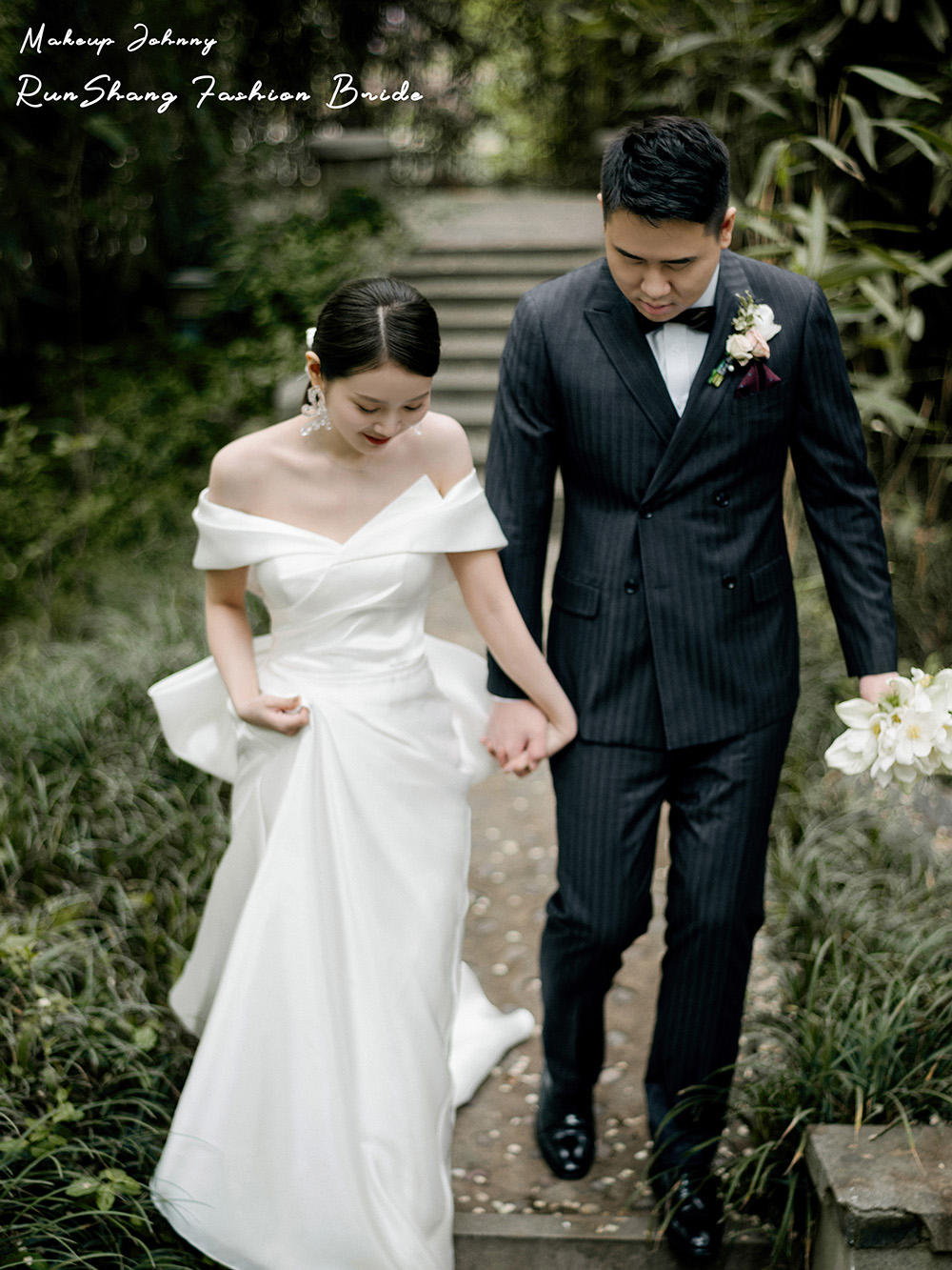 润尚美妆造型,新娘跟妆,时尚新娘造型,婚礼造型