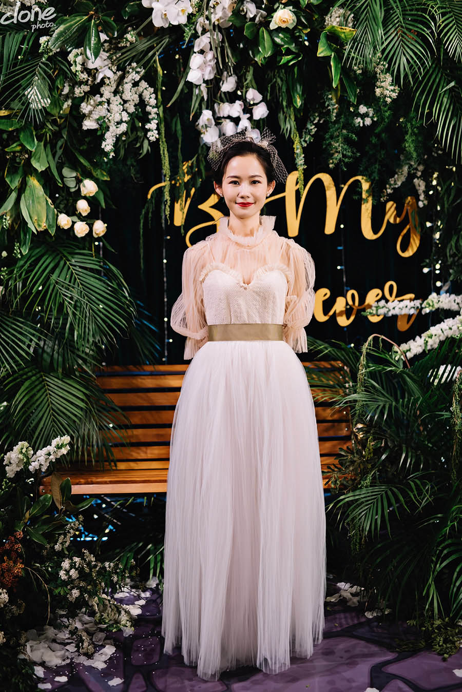 润尚美妆造型,新娘跟妆,时尚新娘造型,婚礼造型,试妆照