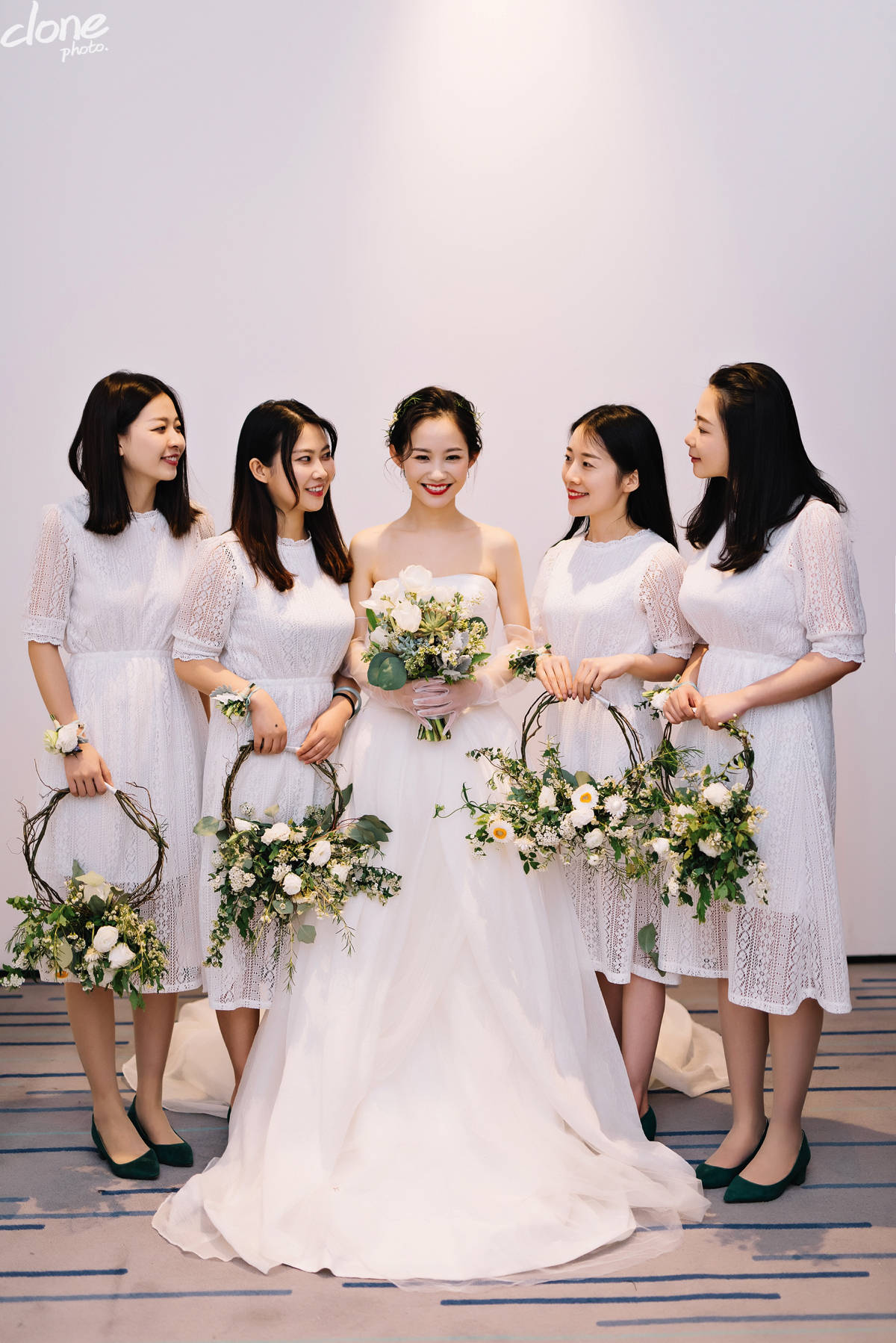 润尚美妆造型,新娘跟妆,时尚新娘造型,婚礼造型,试妆照