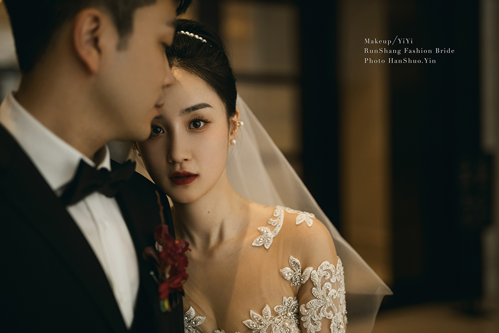 润尚美妆造型,新娘跟妆,时尚新娘造型,婚礼造型