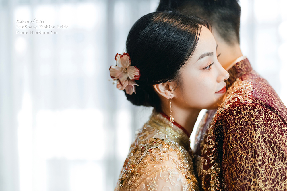 润尚美妆造型,新娘跟妆,时尚新娘造型,婚礼造型