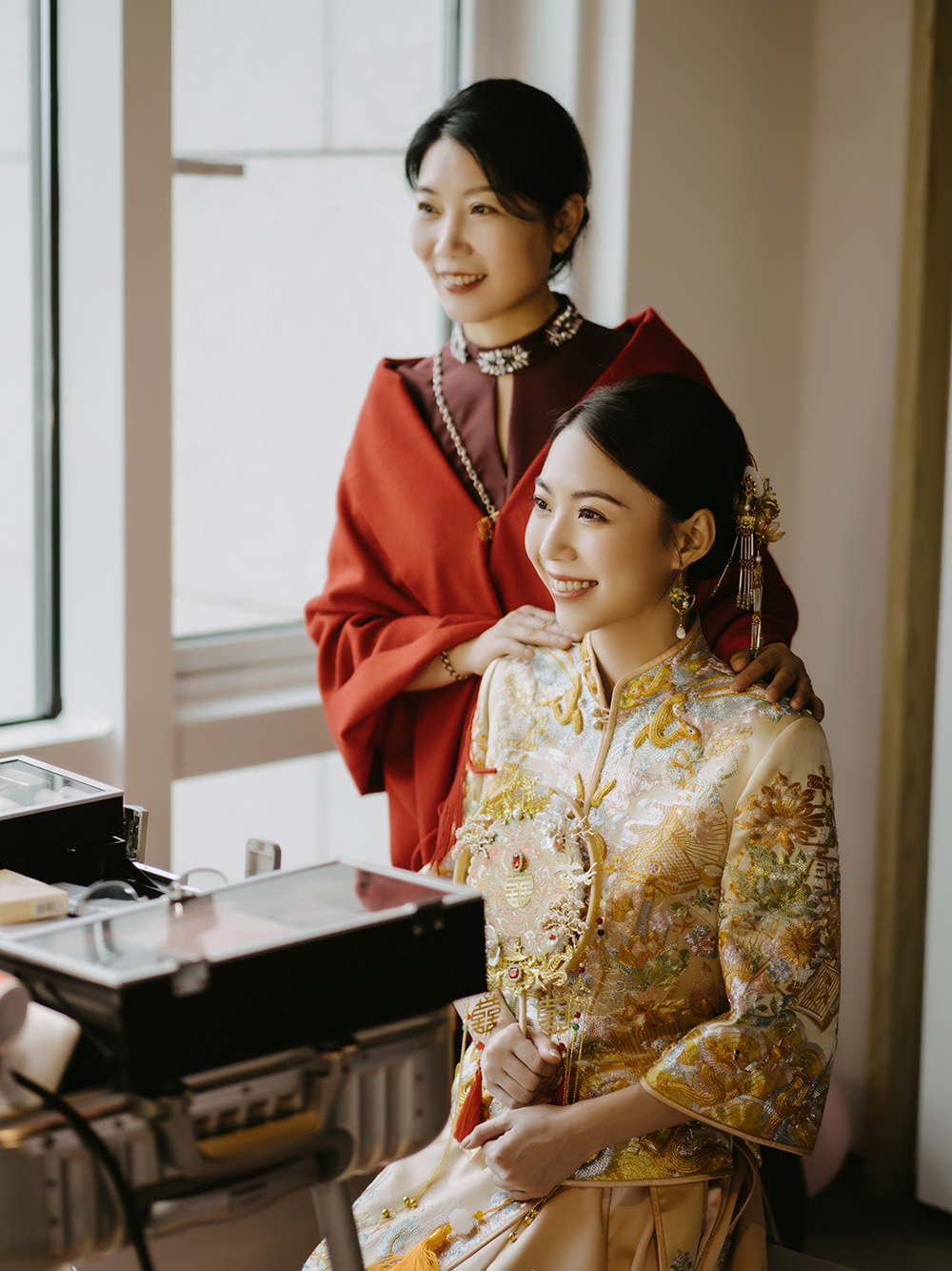 润尚美妆造型,新娘跟妆,时尚新娘造型,婚礼造型