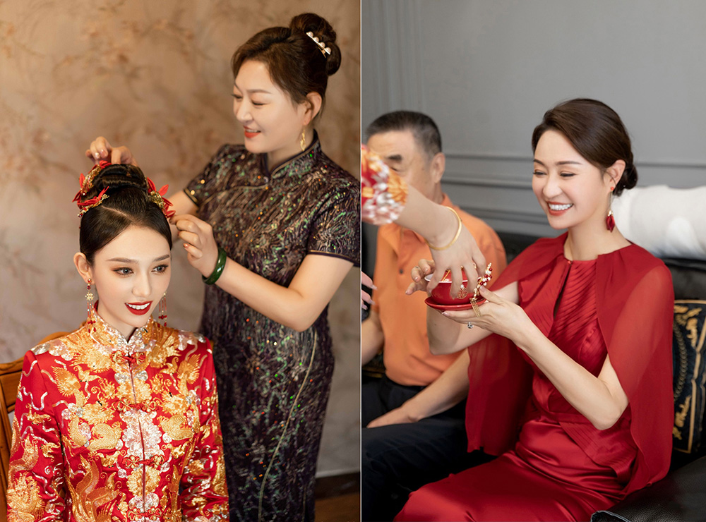 润尚美妆造型,新娘跟妆,时尚新娘造型,婚礼造型,试妆照