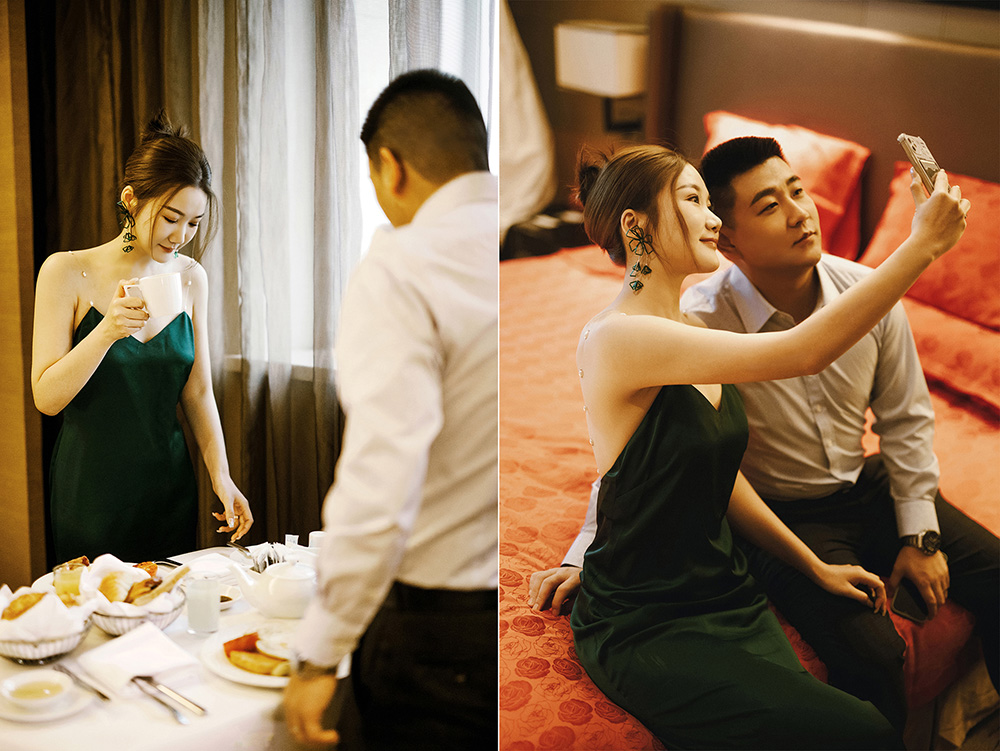 润尚美妆造型,新娘跟妆,时尚新娘造型,婚礼造型