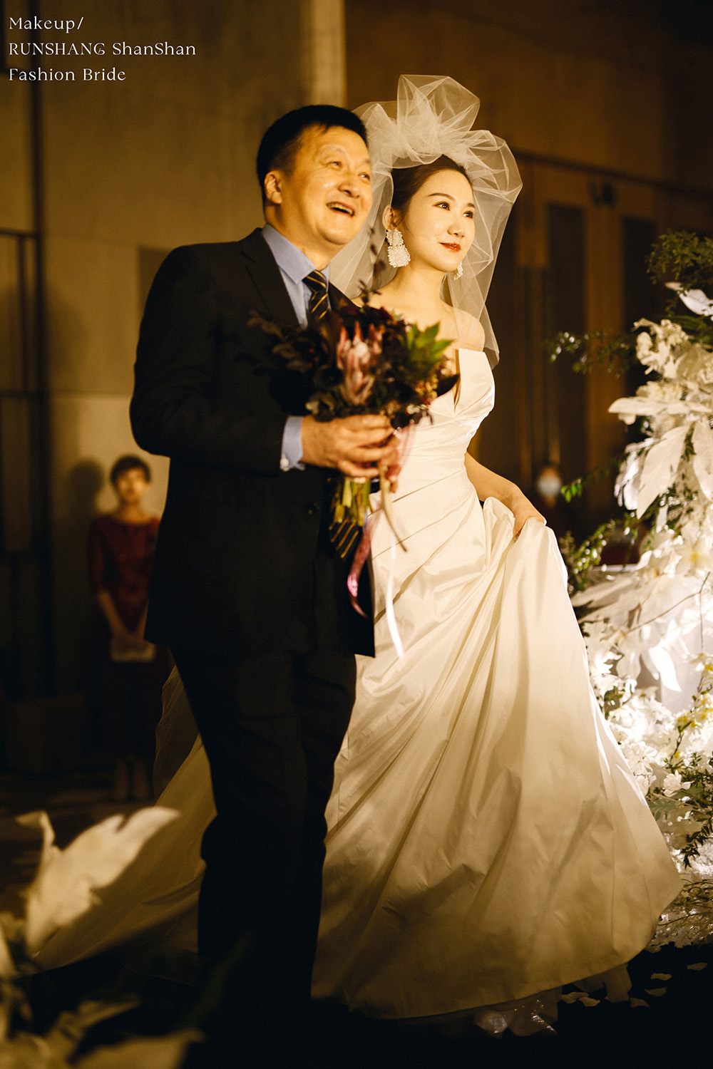 润尚美妆造型,新娘跟妆,时尚新娘造型,婚礼造型