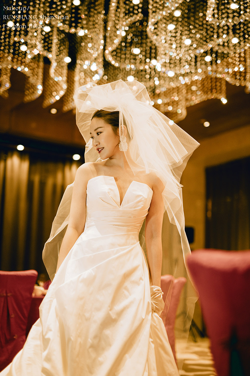 润尚美妆造型,新娘跟妆,时尚新娘造型,婚礼造型