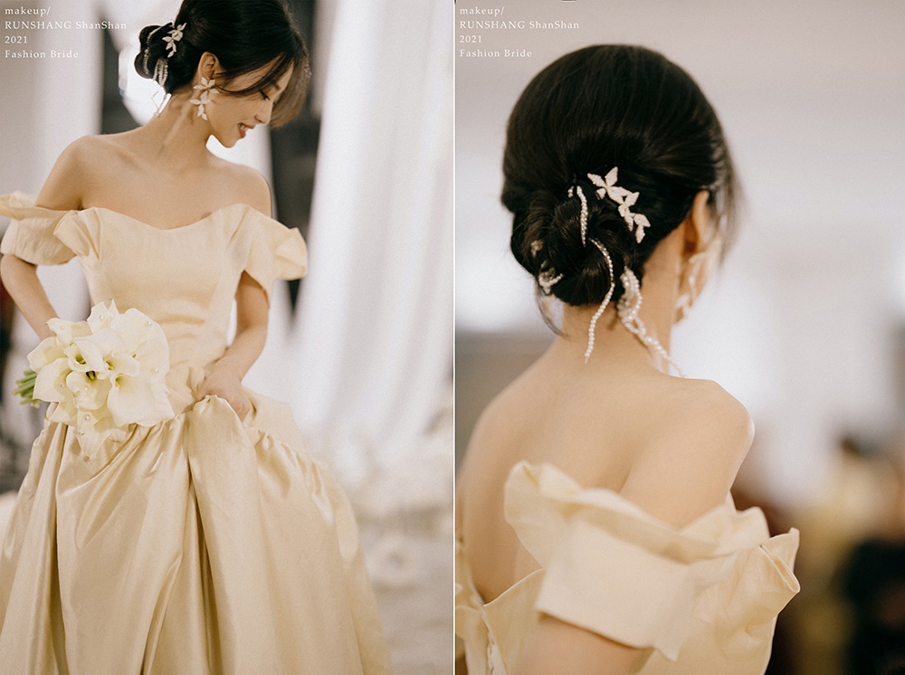 润尚美妆造型,新娘跟妆,时尚新娘造型,婚礼造型