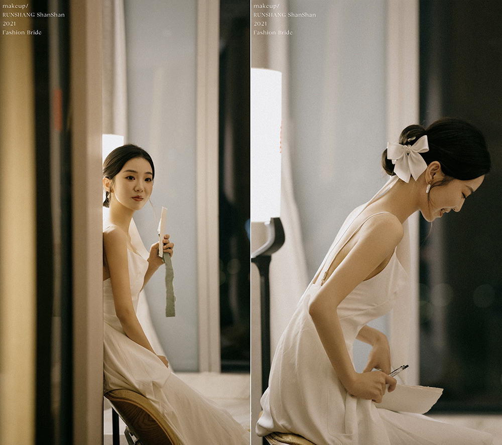 润尚美妆造型,新娘跟妆,时尚新娘造型,婚礼造型