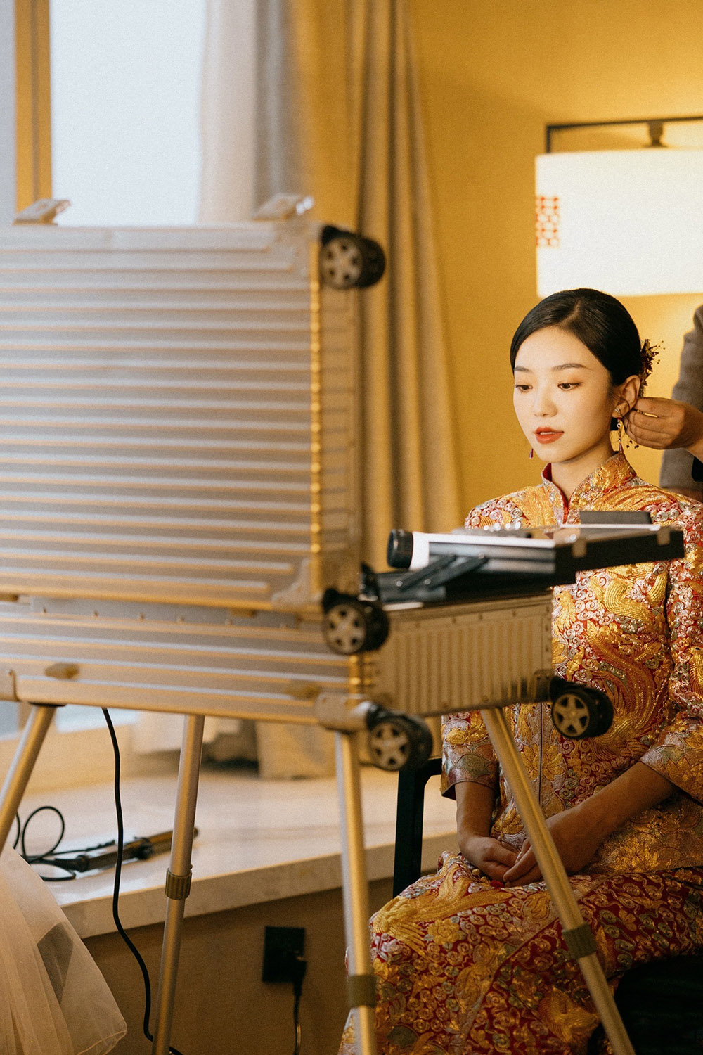 润尚美妆造型,新娘跟妆,时尚新娘造型,婚礼造型