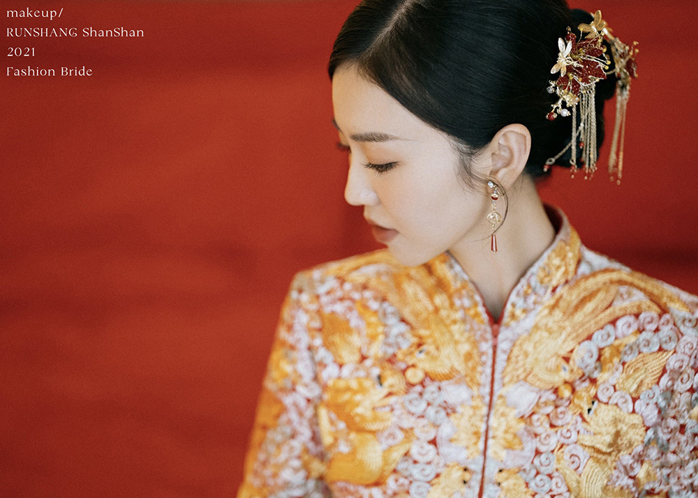 润尚美妆造型,新娘跟妆,时尚新娘造型,婚礼造型