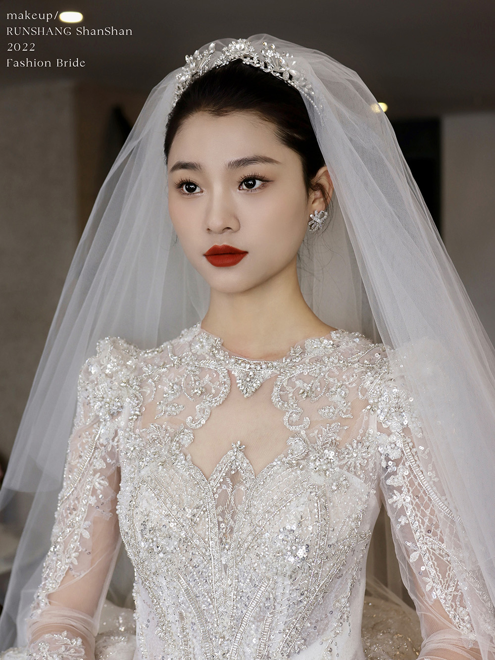 润尚美妆造型,新娘跟妆,时尚新娘造型,婚礼造型