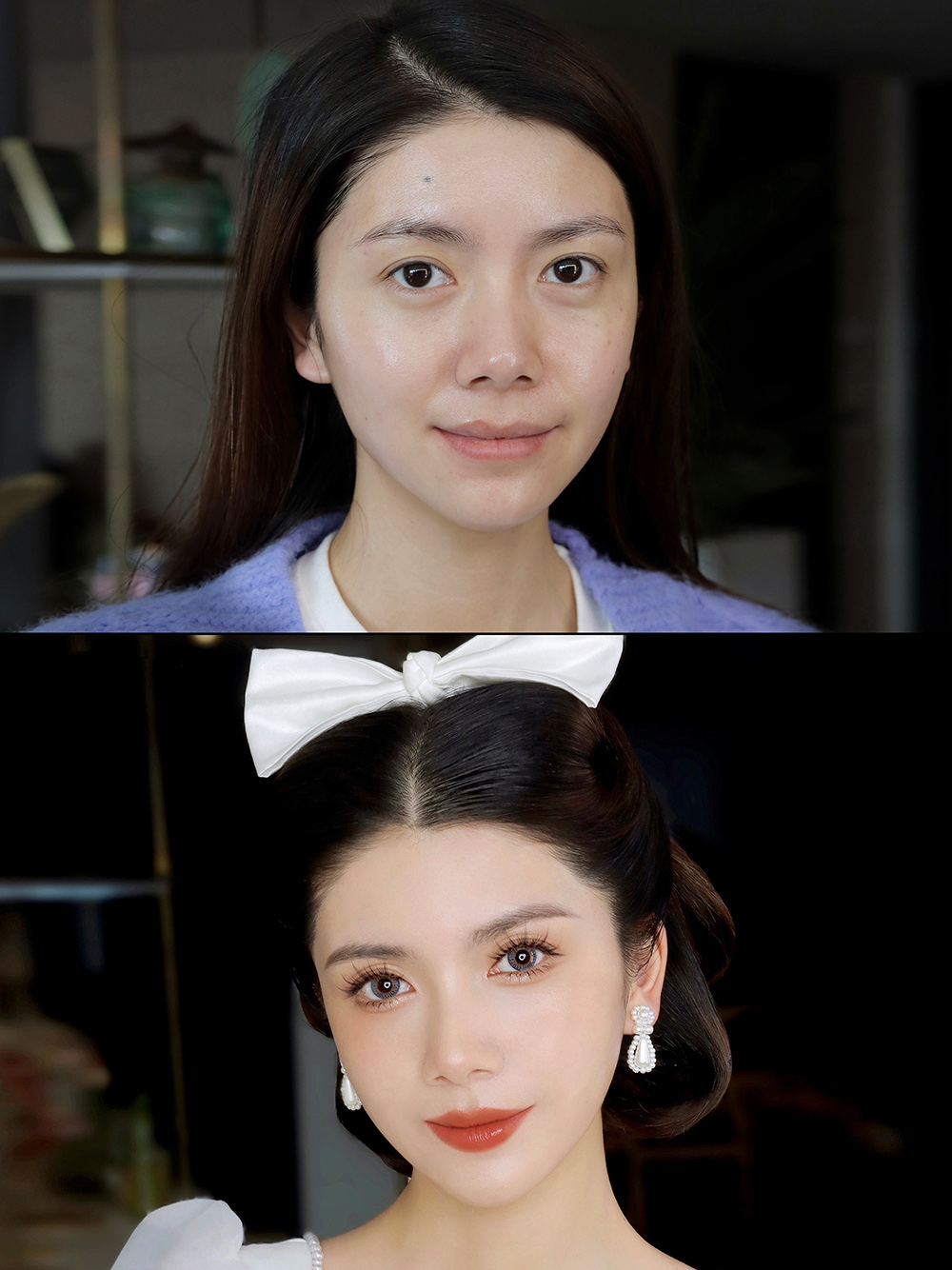 润尚美妆造型,新娘跟妆,时尚新娘造型,婚礼造型