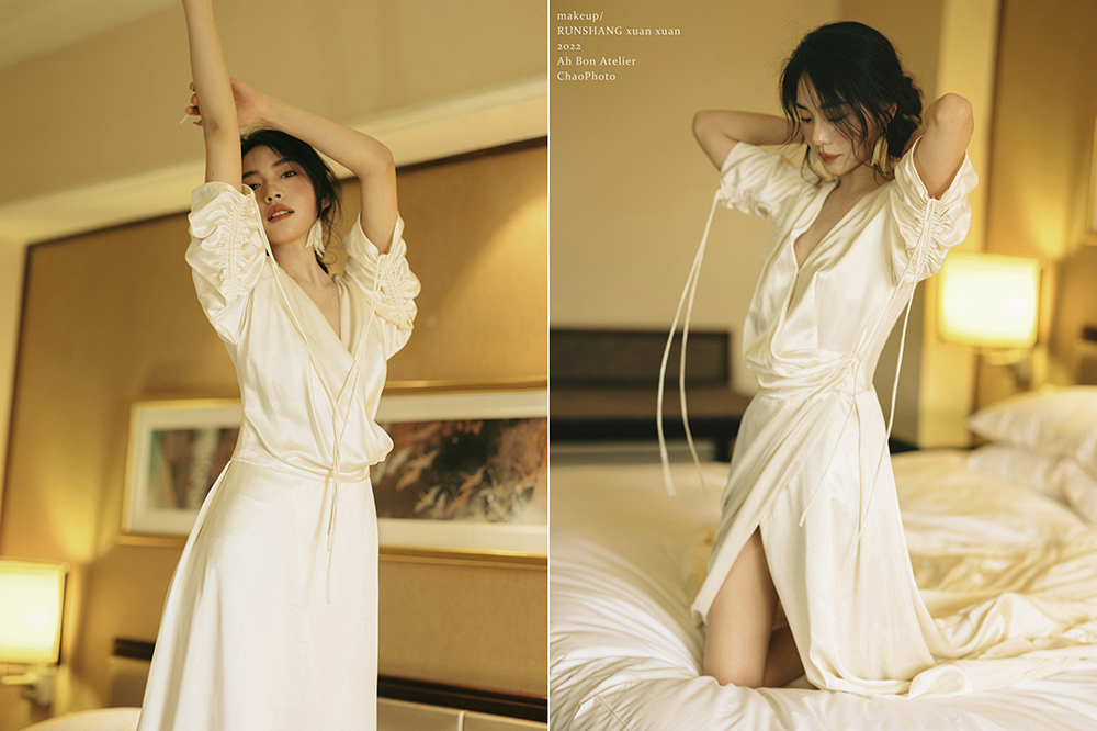 润尚美妆造型,新娘跟妆,时尚新娘造型,婚礼造型,试妆照