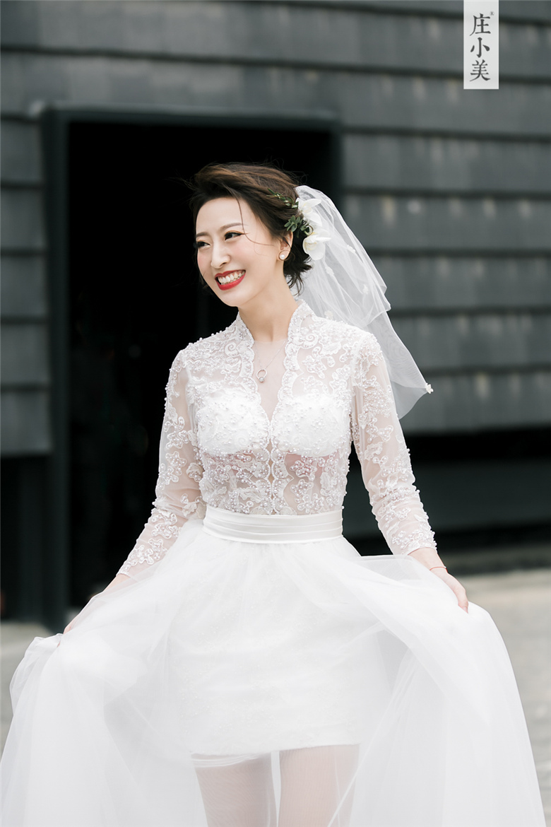 润尚美妆造型,新娘跟妆,时尚新娘造型,婚礼造型,试妆照