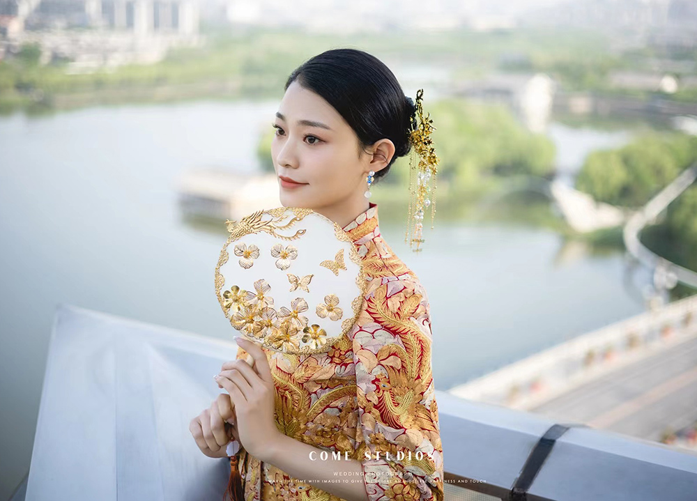 润尚美妆造型,新娘跟妆,时尚新娘造型,婚礼造型