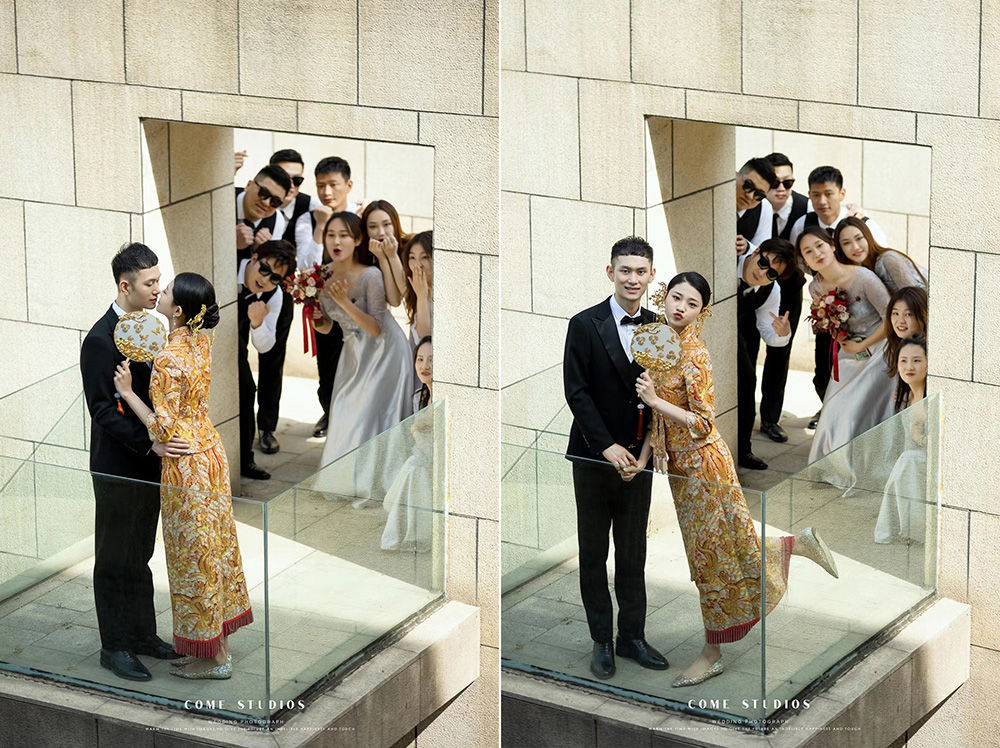 润尚美妆造型,新娘跟妆,时尚新娘造型,婚礼造型