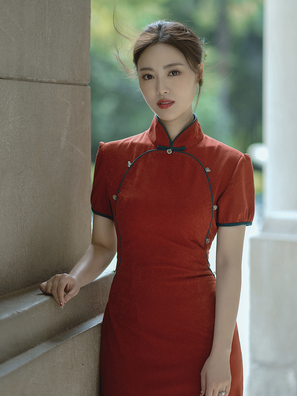 润尚美妆造型,新娘跟妆,时尚新娘造型,婚礼造型,试妆照