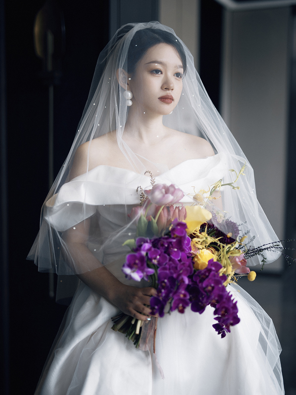 润尚美妆造型,新娘跟妆,时尚新娘造型,婚礼造型,试妆照