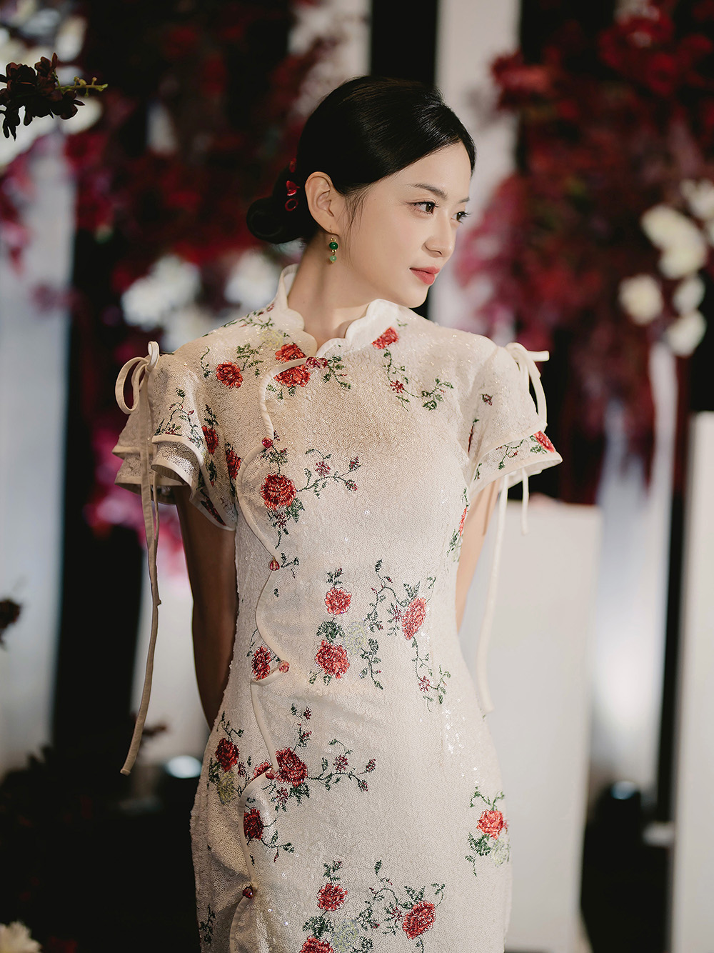 润尚美妆造型,新娘跟妆,时尚新娘造型,婚礼造型,试妆照