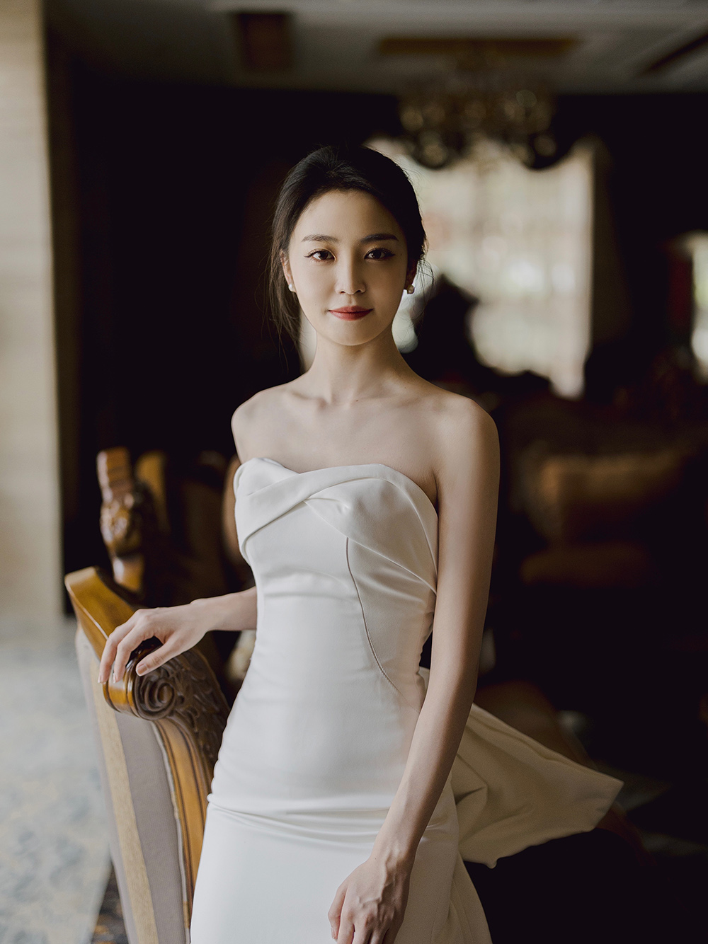 润尚美妆造型,新娘跟妆,时尚新娘造型,婚礼造型,试妆照