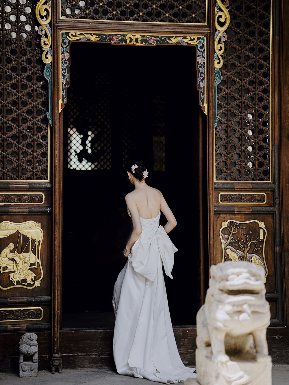 润尚美妆造型,新娘跟妆,时尚新娘造型,婚礼造型,试妆照