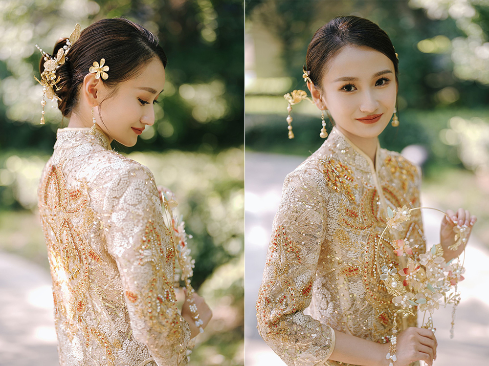 润尚美妆造型,新娘跟妆,时尚新娘造型,婚礼造型