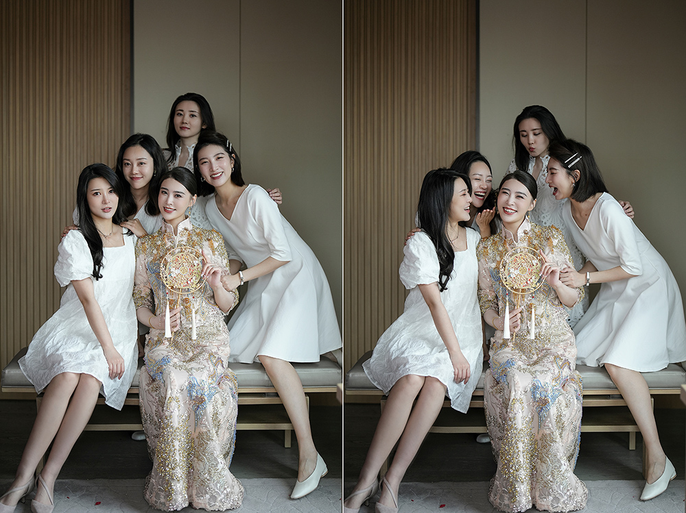 润尚美妆造型,新娘跟妆,时尚新娘造型,婚礼造型