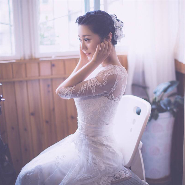 润尚美妆造型,新娘跟妆,时尚新娘造型,婚礼造型,试妆照