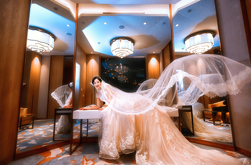 润尚美妆造型,新娘跟妆,时尚新娘造型,婚礼造型,试妆照